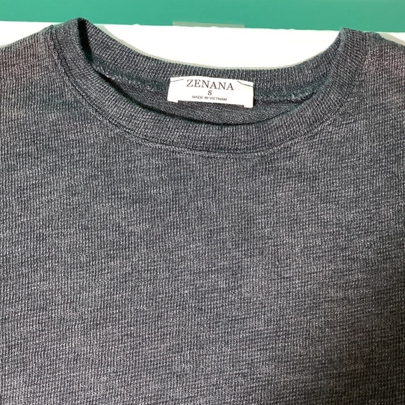 Charcoal Waffle Top & Pants Lounge Set - Small - NIP - Picture 5 of 12